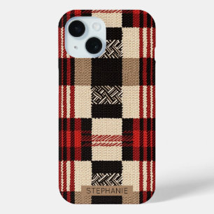 Gezellig gebreide patchwork - Boho Herfststijl 2