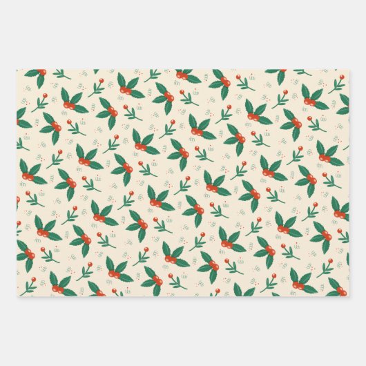 Gezellig grillig cadeaupapier - Design Set 3 (Voorkant 2)