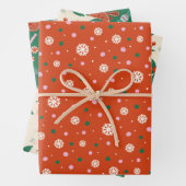 Gezellig grillig cadeaupapier - Design Set 3 (In situ)