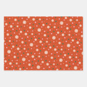 Gezellig grillig cadeaupapier - Design Set 3 (Voorkant)