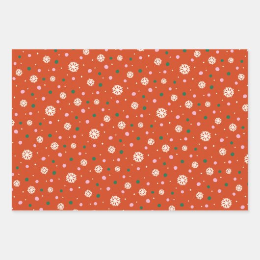 Gezellig grillig cadeaupapier - Design Set 3 (Voorkant)