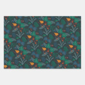 Gezellig grillig cadeaupapier - Design set 5 (Voorkant)