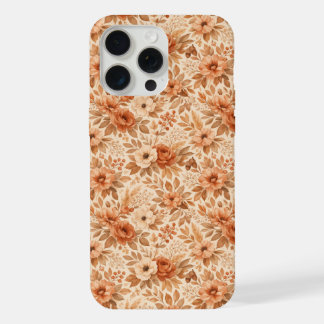Gezellig Herfst Bloemmotief iPhone 15 Pro Max Hoesje