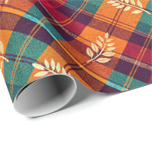Gezellig herfstinpakpapier cadeaupapier