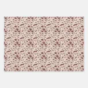 Gezellig herfstinpakpapier inpakpapier vel