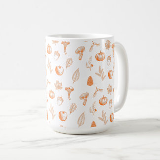 Gezellig Herfstpatroon Koffiemok