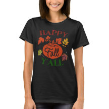 Gezellig herfstthema T-shirt