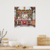 Gezellig Kerst Poster (Keuken)