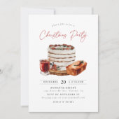 Gezellig kerstfeestje kaart (Voorkant)