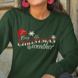 Gezellig kerstweer t-shirt