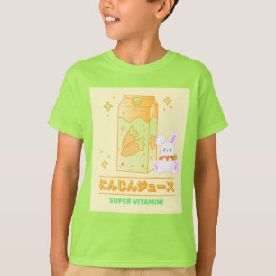 GEZELLIG KONIJNTJE MET WORTELSAP T-SHIRT