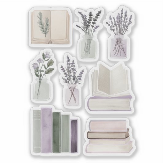 Gezellig lezen sticker (Voorkant)