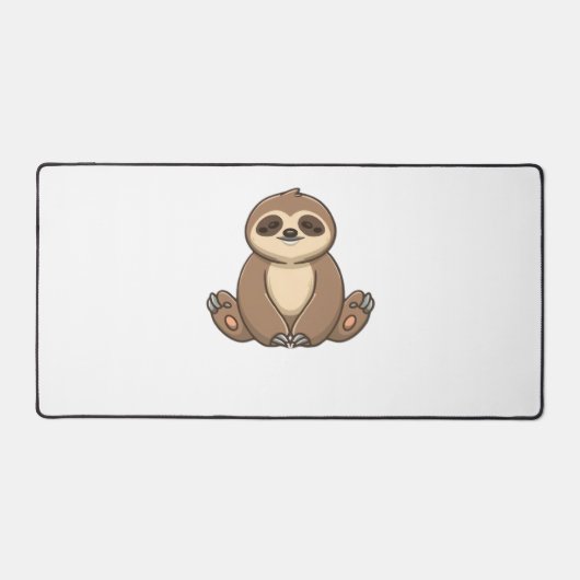 Gezellig Luiaard Classic T-shirt Bureaumat (Voorkant)