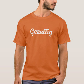 Gezellig op een T-shirt