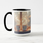 Gezellig paar koffie moment - Rom Mok (Links)