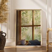 Gezellig  raam poster