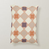 Gezellig Retro Patroon Kussen (Achterkant (Verticaal))