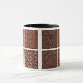 "Gezellig & Sweet Chocolate Design Pillow" Mok (Midden)