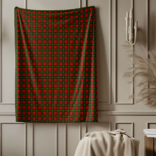 Gezellig Vakantie Classic Tartan Plaid Patroon Fleece Deken