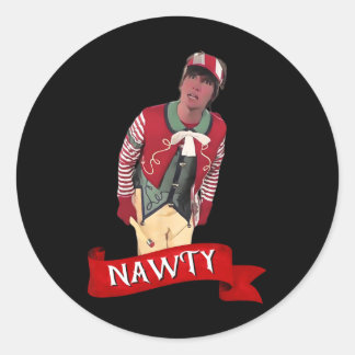 Gezellig Winter Wonderland voor Tally The Elf Fans Ronde Sticker