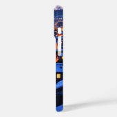 Gezellig winterdorp Case-Mate iPhone case (Achterkant / Links)