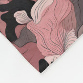 Gezellige Blush Roze Camouflage Deken voor Stijlvo (Hoek)