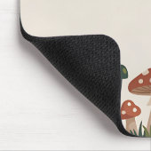 Gezellige bos paddenstoelen muismat (Hoek)