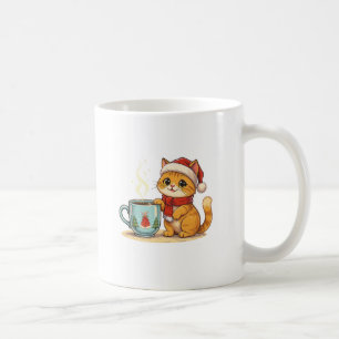 Gezellige Cat Mok – Schattigee Kitten met Koffiede