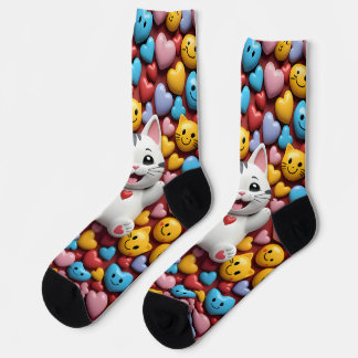 Gezellige catwalk sokken