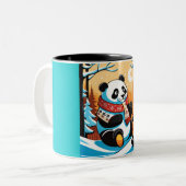 Gezellige Comfort Panda Mok (Voorkant links)