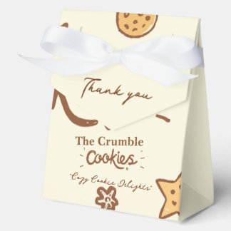 Gezellige Cookie Delights (Cream) Bedankdoosjes