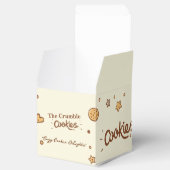 Gezellige Cookie Delights (Cream) Bedankdoosjes (Geopend)
