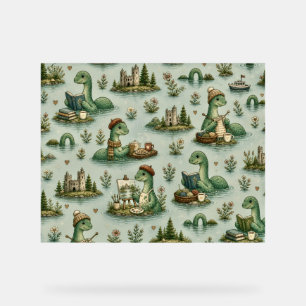 Gezellige Cryptiden Nessie Loch Ness Monster hobby Acryl Bord