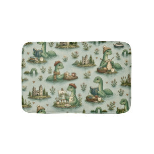 Gezellige Cryptiden Nessie Loch Ness Monster hobby Badmat