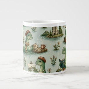 Gezellige Cryptiden Nessie Loch Ness Monster hobby Extra Grote Beker