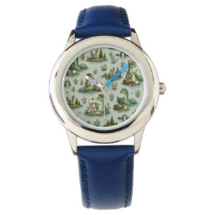 Gezellige Cryptiden Nessie Loch Ness Monster hobby Horloge