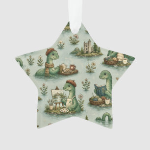 Gezellige Cryptiden Nessie Loch Ness Monster hobby Ornament