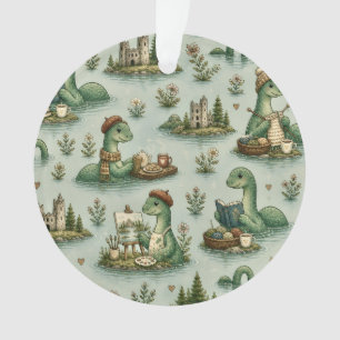Gezellige Cryptiden Nessie Loch Ness Monster hobby Ornament