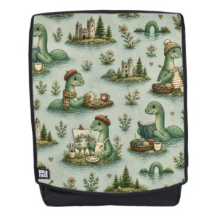 Gezellige Cryptiden Nessie Loch Ness Monster hobby Rugtassen