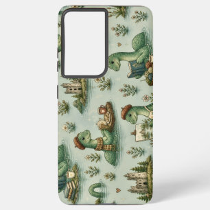 Gezellige Cryptiden Nessie Loch Ness Monster hobby Samsung Galaxy Hoesje