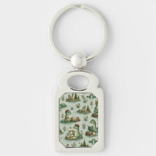 Gezellige Cryptiden Nessie Loch Ness Monster hobby Sleutelhanger