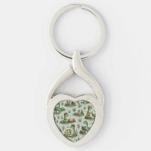 Gezellige Cryptiden Nessie Loch Ness Monster hobby Sleutelhanger