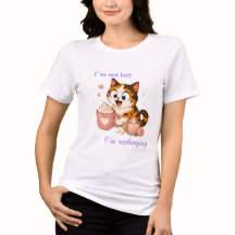 Gezellige Cute Lapjeskat Koffie - Ik ben niet lui