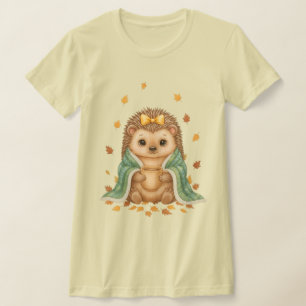 Gezellige Egel Herfst Egel met Sjaal & T-shirt