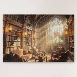 Gezellige Fantasy Boekwinkel Legpuzzel