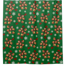 Gezellige geroosterde kastanjes en sneeuwvlokken w