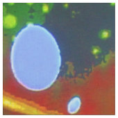 Gezellige golvingen stof (Close Up)