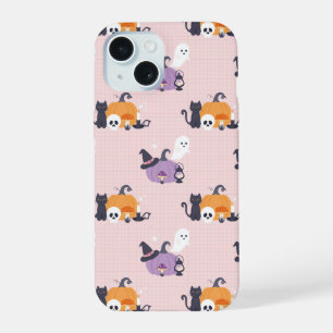Gezellige Halloween charme iPhone 15 Hoesje
