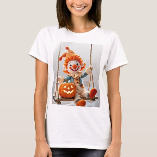 Gezellige Halloween Decor T-shirt (Voorkant)