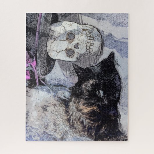 Gezellige Halloween Legpuzzel (Verticaal)